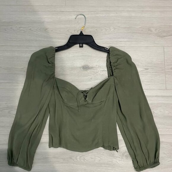 Wilfred novella blouse olive green - Picture 2 of 2